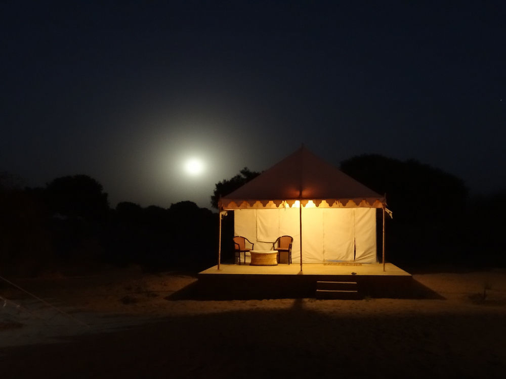 Damodra Desert Camp Jaisalmer Exteriör bild