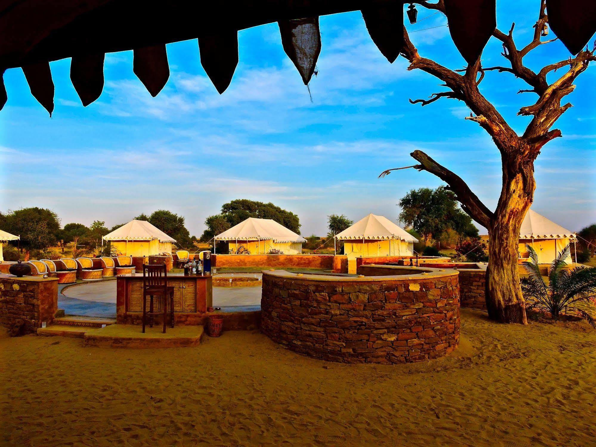 Damodra Desert Camp Jaisalmer Exteriör bild