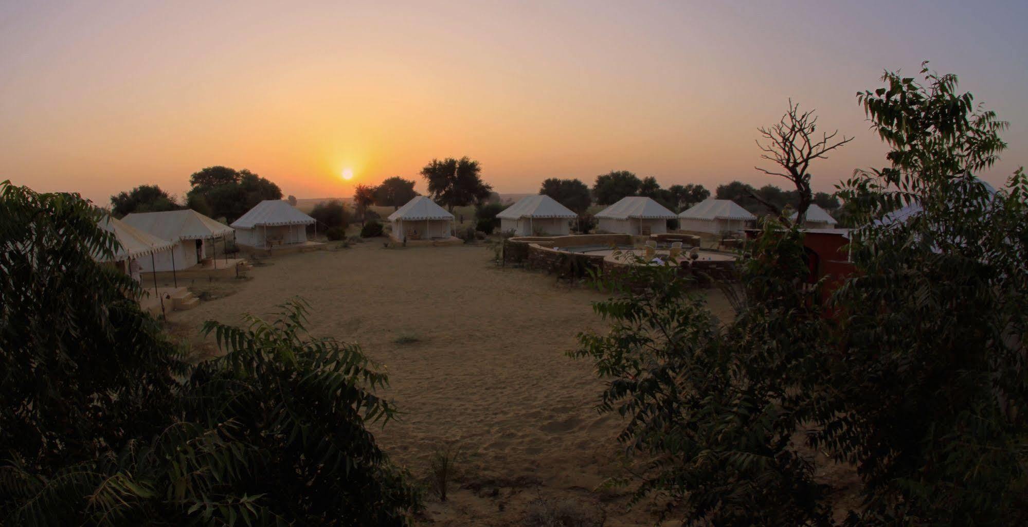 Damodra Desert Camp Jaisalmer Exteriör bild