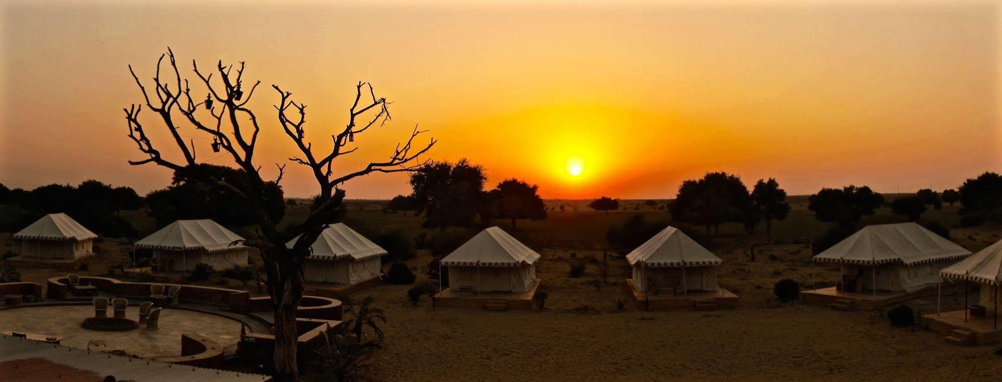 Damodra Desert Camp Jaisalmer Exteriör bild