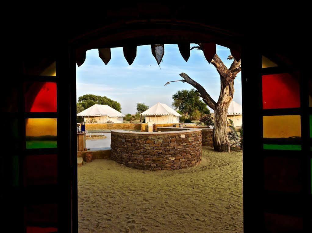 Damodra Desert Camp Jaisalmer Exteriör bild